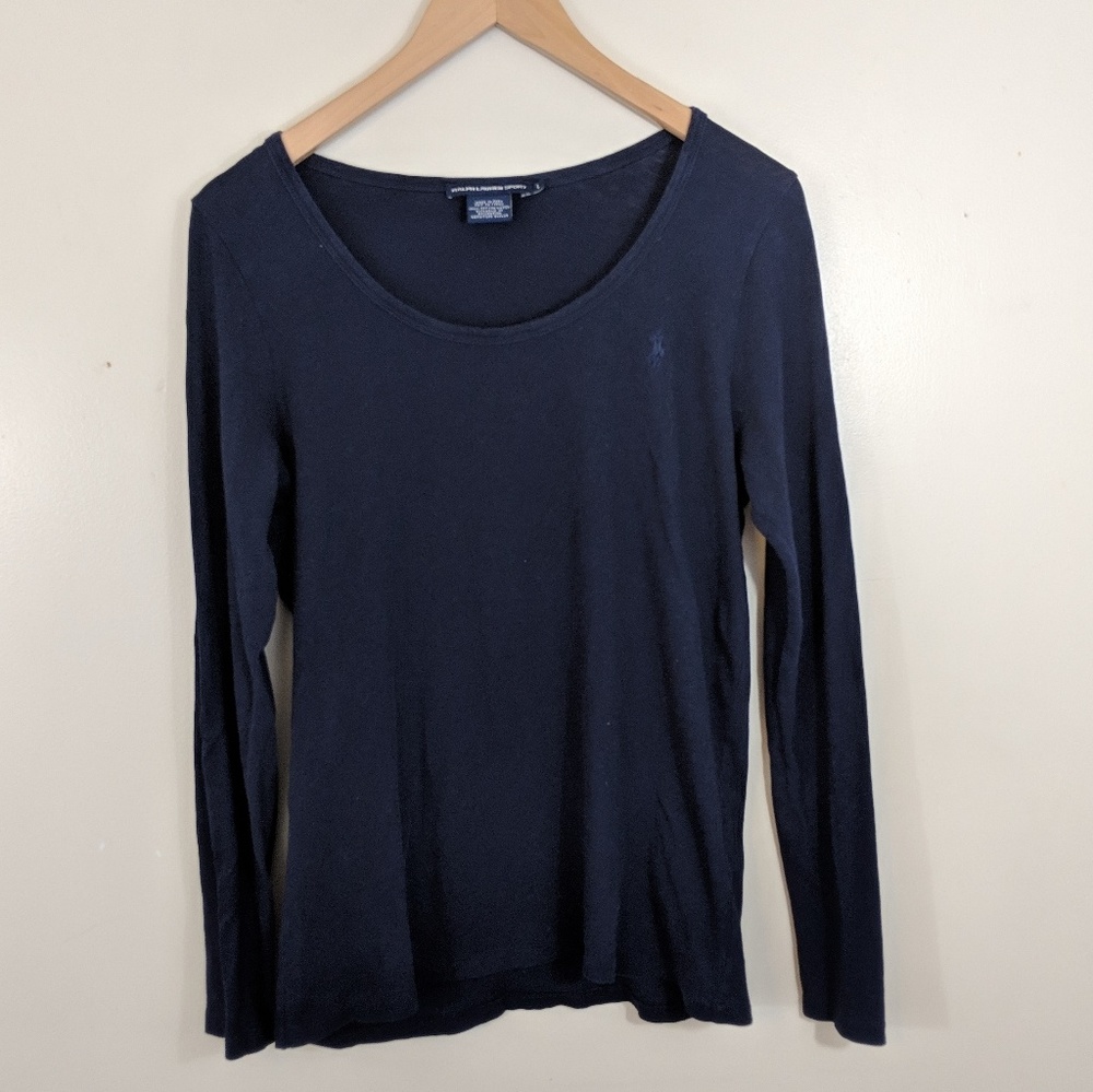 Ralph Lauren Sport Long Sleeve Logo T-Shirt Large